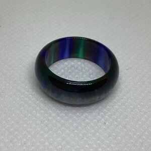 Acrylic Resin Colorful Ring Size 7.5